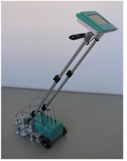 HF Sensor Moist Scan 100 array moisture scanner used by Waterseal