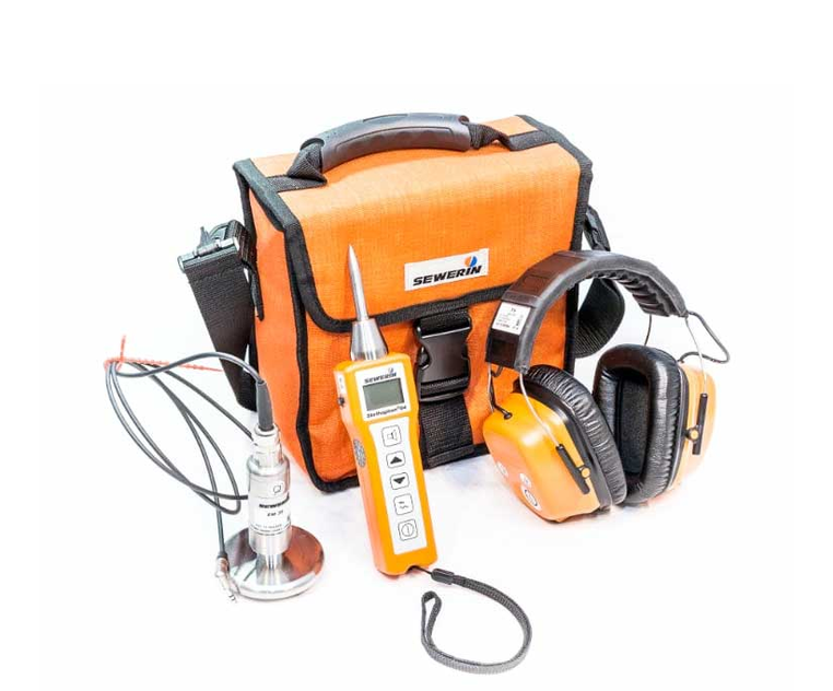 Sewerin Stethophon 04 acoustic leak detector used by Waterseal